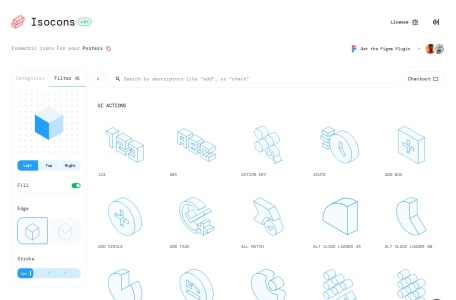 Isocons – 精心设计的等距图标库|适用于UI/UX、网页和应用的3D矢量图标