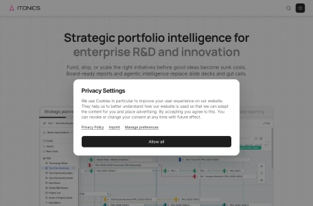 ITONICS Innovation OS