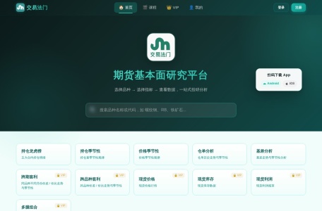 交易法门（期货）