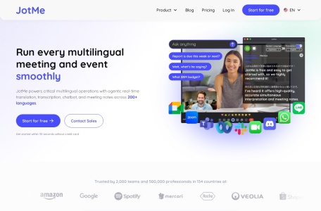 JotMe for Google Meet