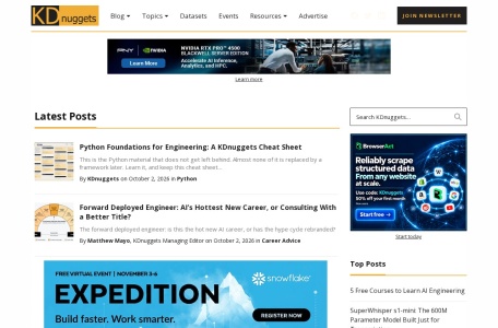 KDnuggets数据科学学习