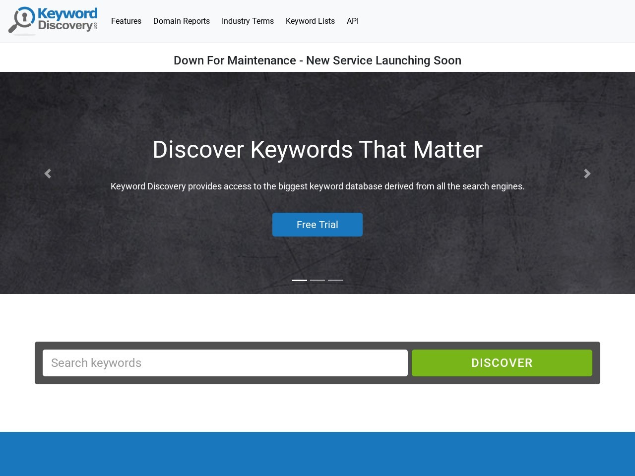 Keyword Discovery