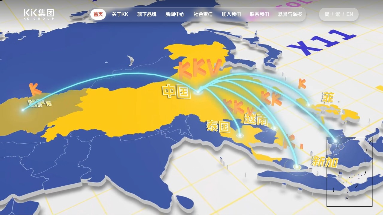 KK集团 – 潮流集合零售品牌矩阵与购物体验平台