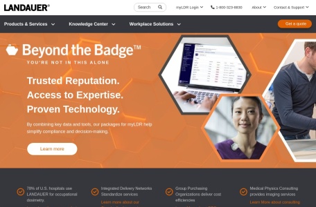 LANDAUER – 辐射监测服务与检测设备提供商