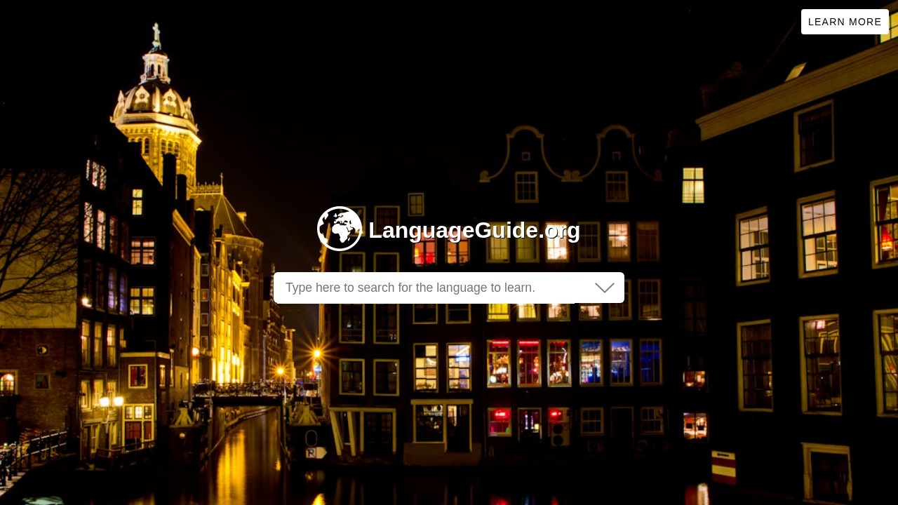 Learn a Language