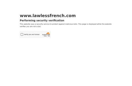 Lawless French