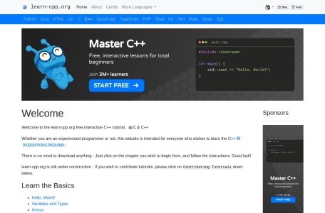 Learn C++