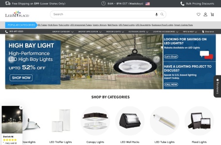 LEDMyplace.com – 优质LED照明及配件批发商