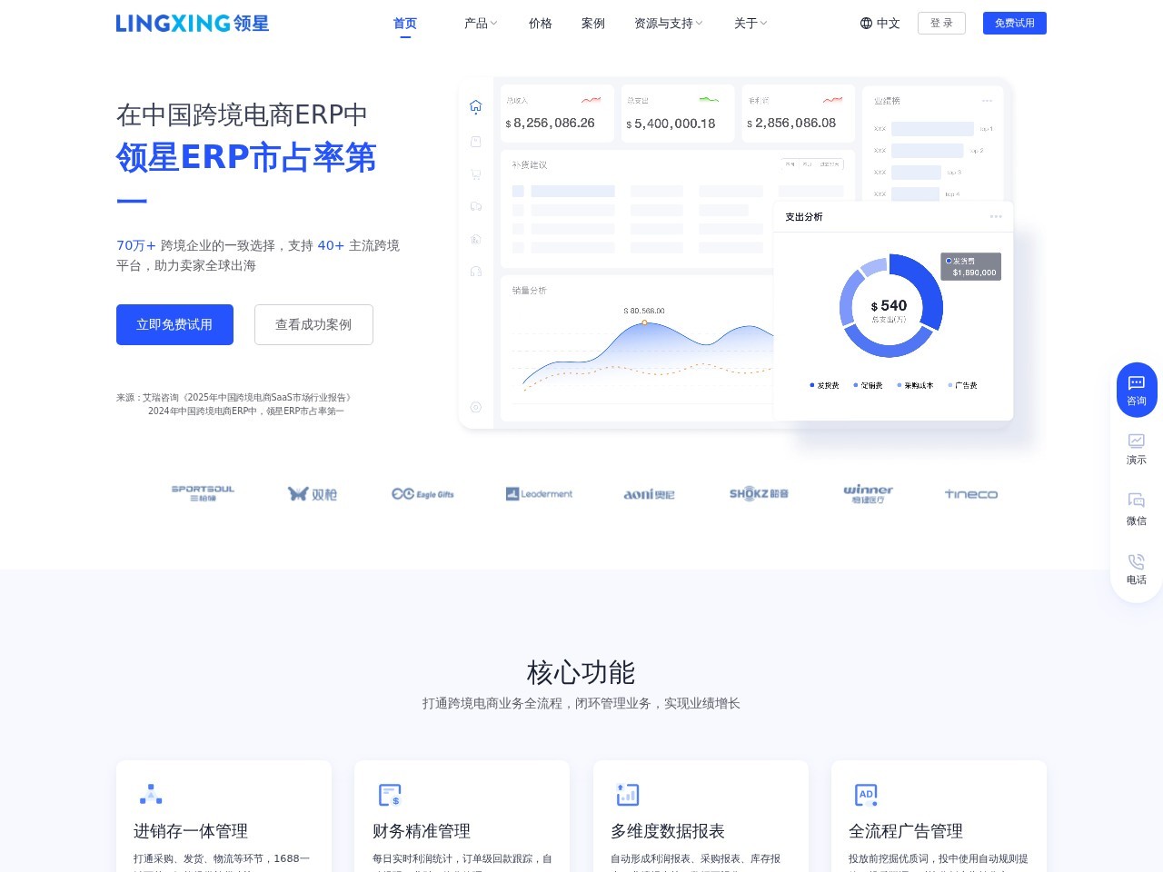 领星ERP