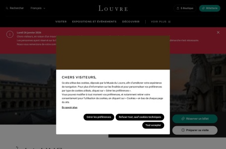Site officiel du musée du Louvre