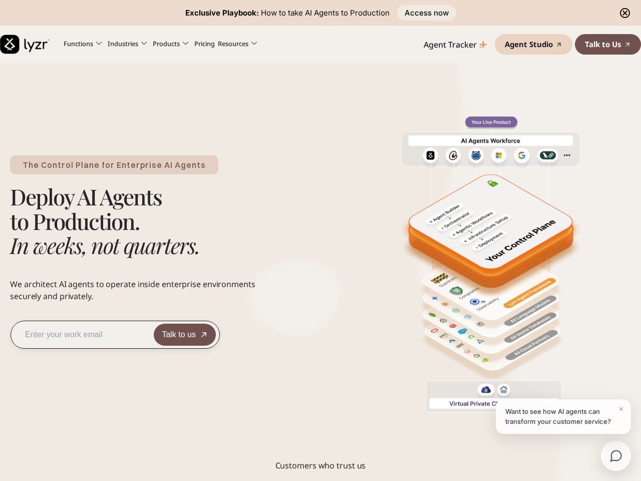 Lyzr AI – 专注于构建完全自主的AI Agents
