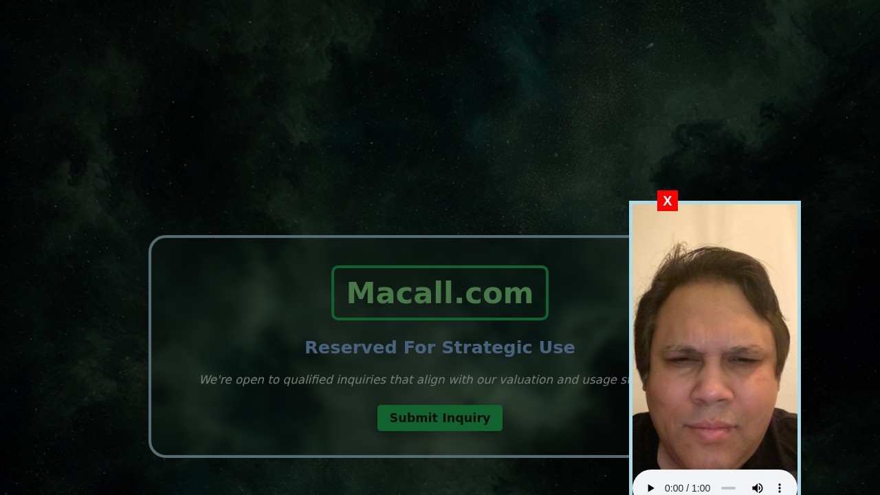 Macall.com 域名战略合作