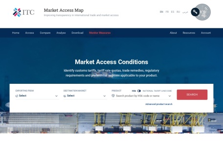 ITC 市场准入地图
