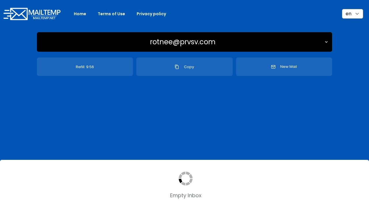 Temp Mail临时邮箱