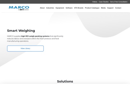 MARCO – Smart Weighing Technology Partner for Food and Fresh Produce