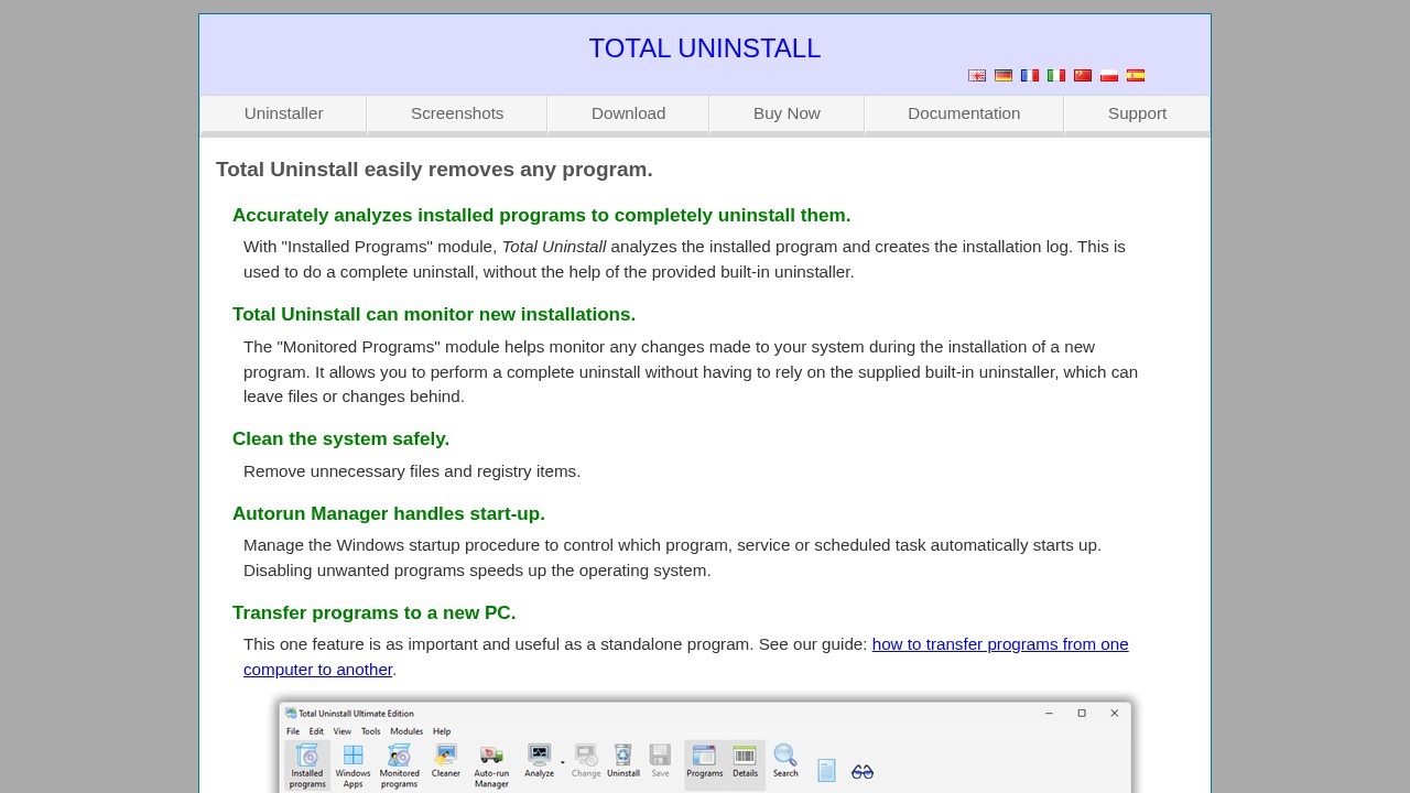 Total Uninstall 软件彻底卸载清理工具