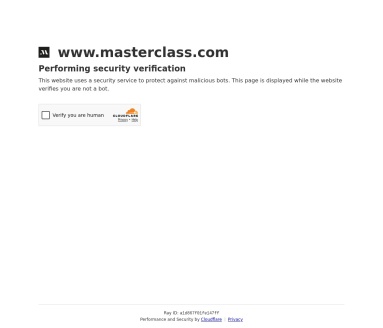 MasterClass