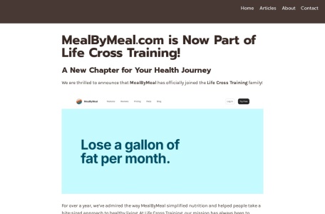 MealByMeal翻译站点