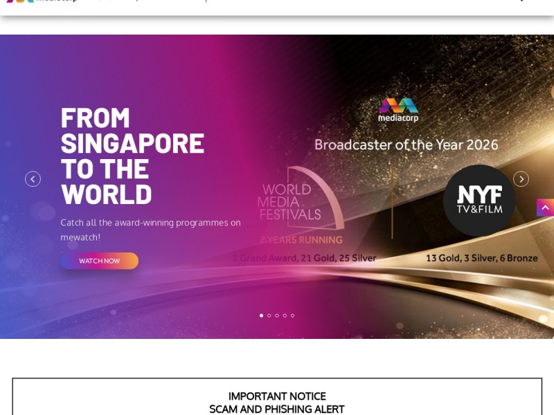 新传媒Mediacorp