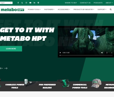 Metabo‑HPT（麦太保‑日立动力工具）