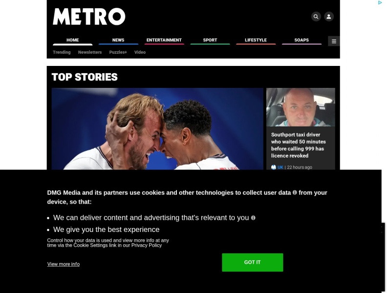 Metro – 英国著名地铁报刊