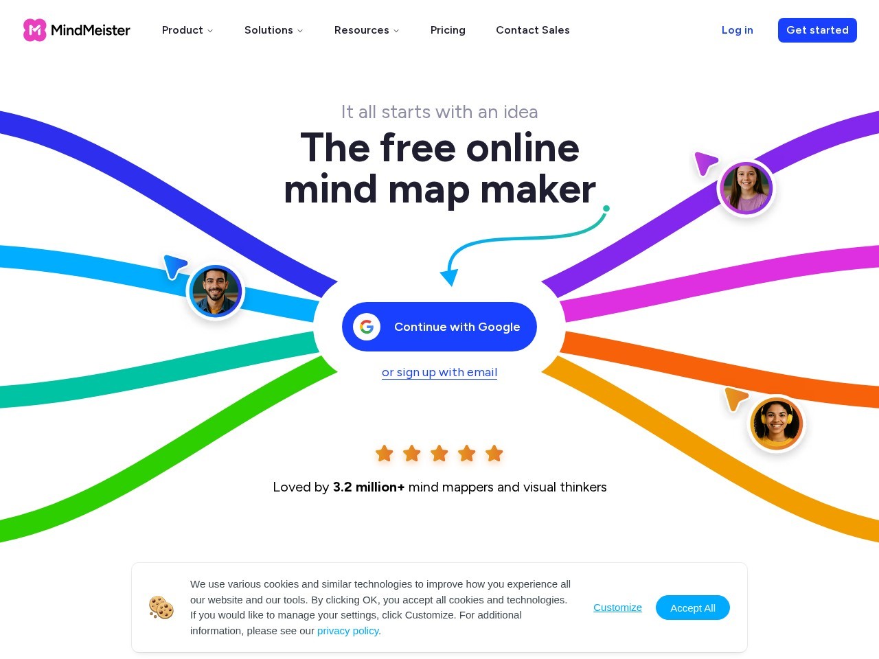 MindMeister – 在线思维导图工具