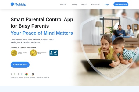 Mobicip Parental Control App翻译站点