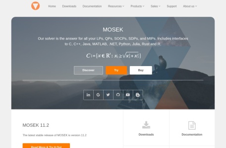 mosek数学线性学术软件