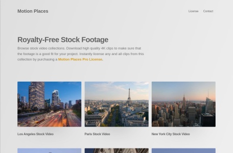 MotionPlaces-我爱网址导航