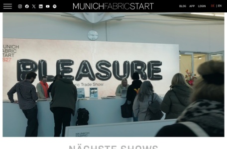 德国慕尼黑国际面辅料展会