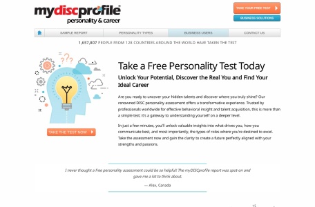 DISC性格测试-我爱网址导航