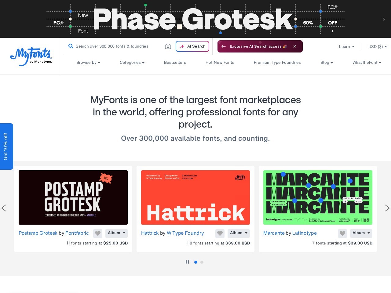 My Fonts