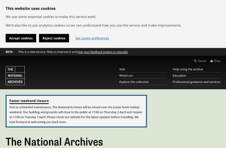 英国国家档案馆