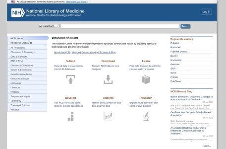 National Center for Biotechnology Information