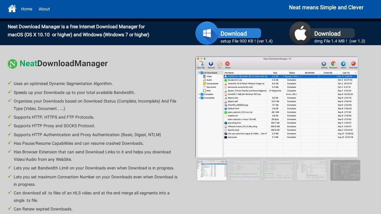 Neat Download Manager