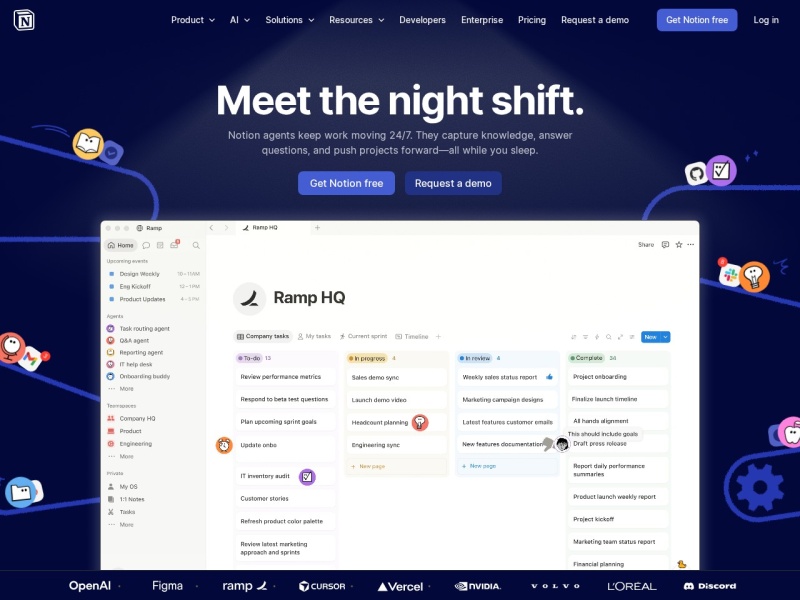 Notion – 笔记文档与项目管理工作空间