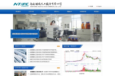 南通醋酸化工股份有限公司 – 醋酸衍生物、吡啶衍生物专业生产商