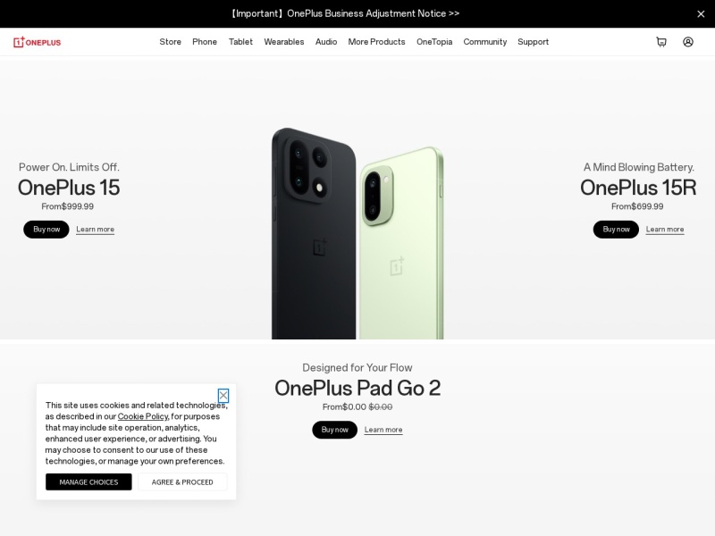 OnePlus香港