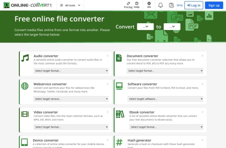 Online converter
