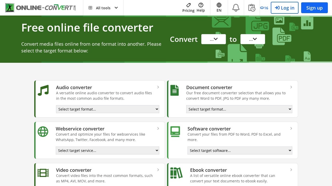 Online converter