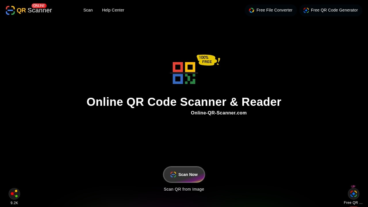 Online‑QR‑Scanner