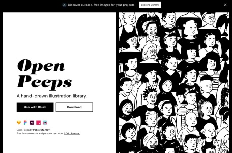 Open Peeps, Hand-Drawn Illustration Library