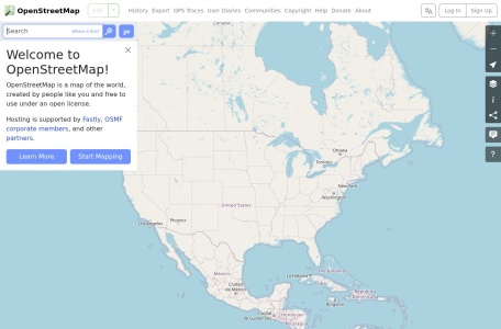OpenStreetMap-我爱网址导航