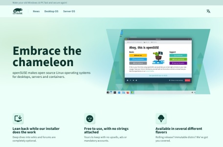 openSUSE：个人免费Linux系统