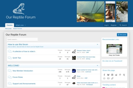 Our Reptile Forum
