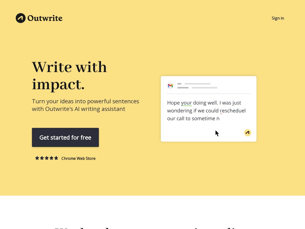 Outwrite – 写作辅助工具