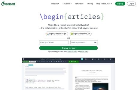 overleaf在线编辑器高校订阅