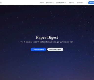 Paper digest