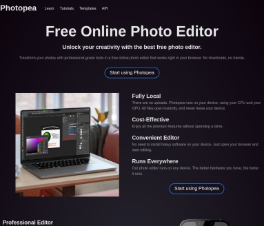 Photopea在线PS