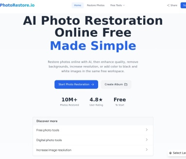 PhotoRestore.io